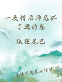 一夜情后师兄怀了我的崽