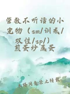 管教不听话的小宠物（sm/训戒/双性/sp/）